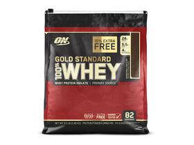 Gold Standard 100% Whey Double Rich Chocolate 5.5LB (extra 10% free)